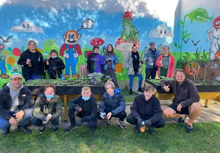 Projekte des Kinder- und Jugendbüros der Hohen Börde wie der Graffiti-Workshop in den Herbstferien sind immer schnell ausgebucht.